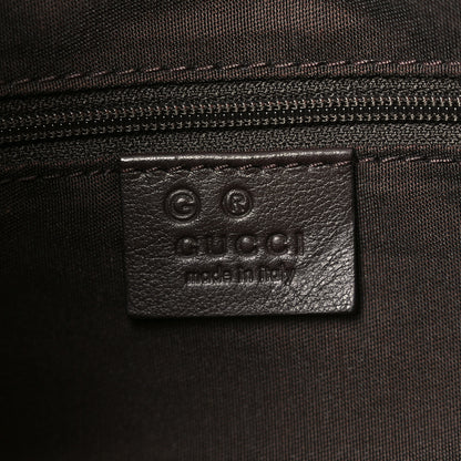 Gucci Monogram Calfskin Sherry Line Web Hobo Brown 6 of 10
