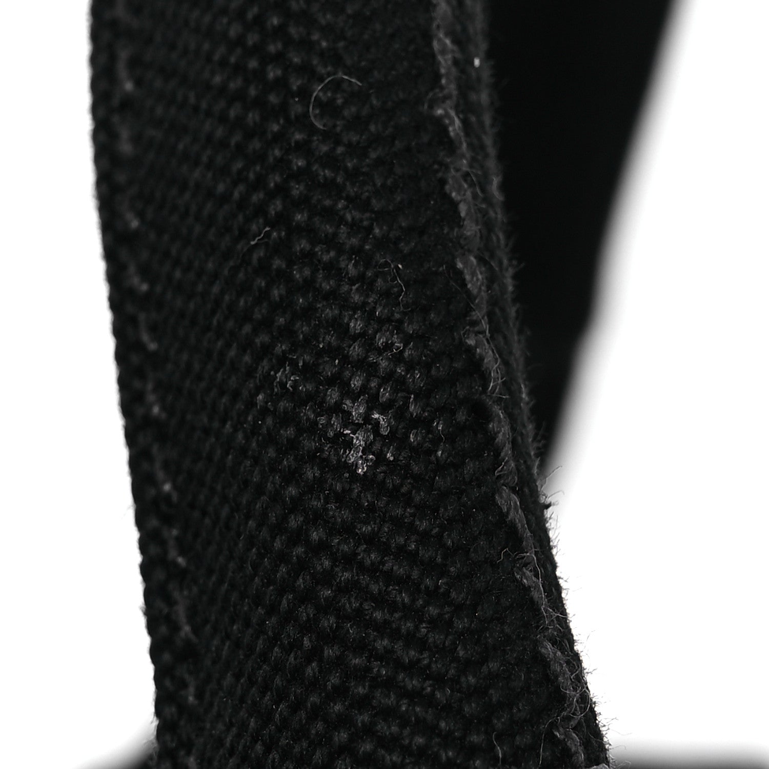 Prada Wicker Canvas Shoulder Bag Black 14 of 16