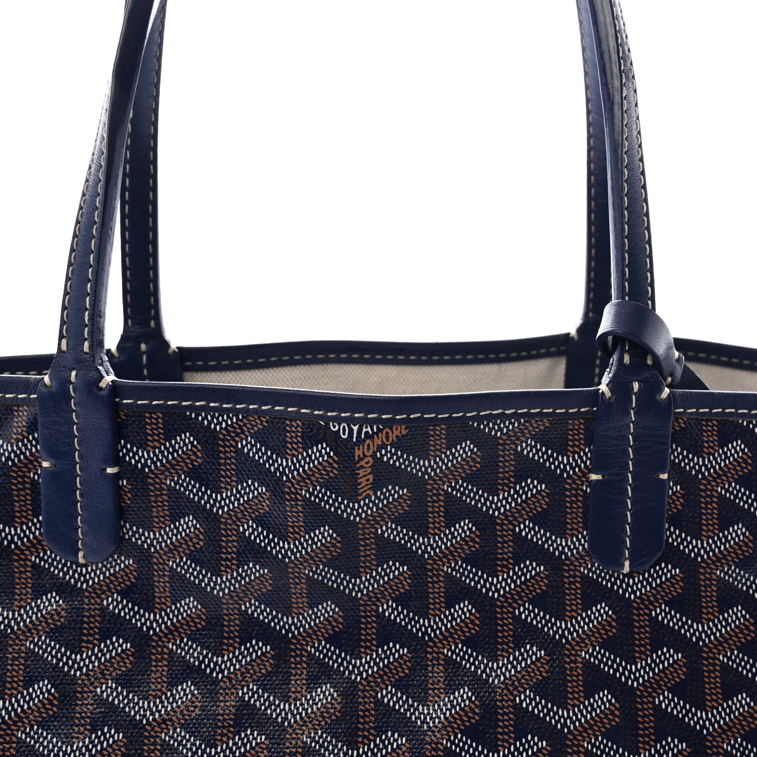 Goyard Goyardine Saint Louis PM Navy 7 of 9