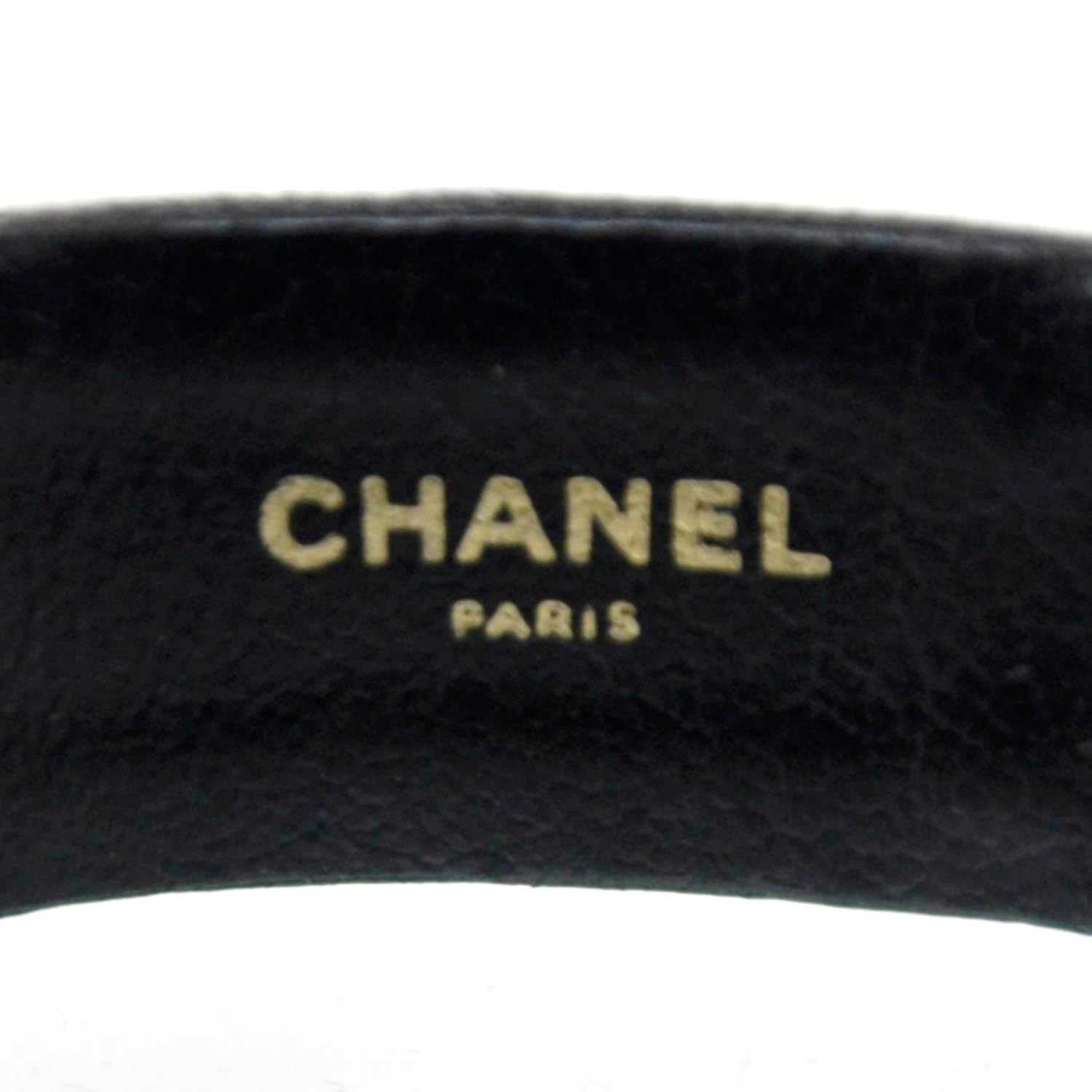 Chanel Stainless Steel Calfskin 19mm Quilted Matelasse Quartz Watch Black 4 of 10