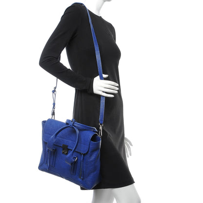 3.1 Phillip Lim 3.1 Medium Pashli Satchel Cobalt Blue 3 of 9