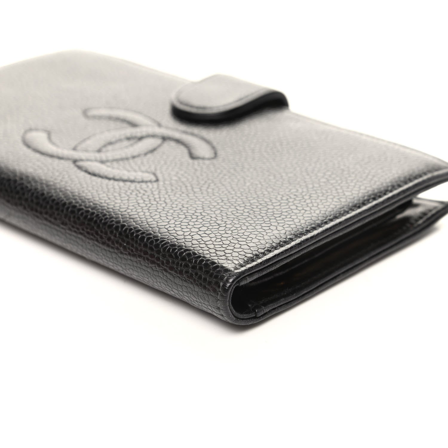 Chanel Caviar Timeless CC French Wallet Black 8 of 8