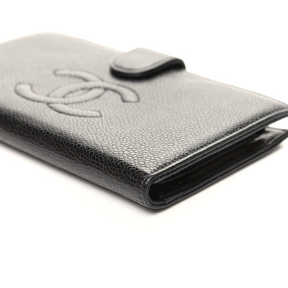 Chanel Caviar Timeless CC French Wallet Black 8 of 8