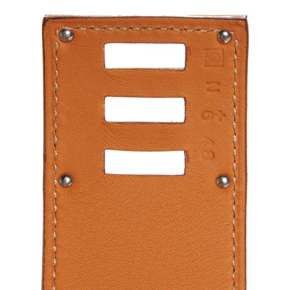 Hermes Natural Barenia Kelly Dog Cuff 5 of 6