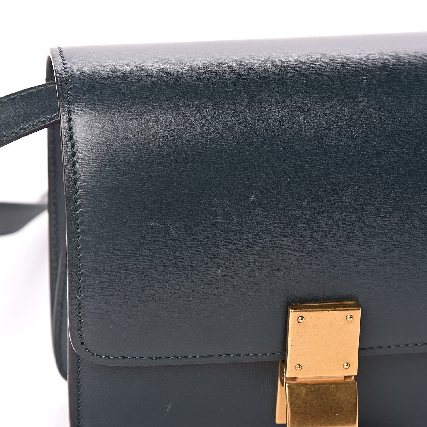 Celine Box Calfskin Small Classic Box Flap Bag Amazone 12 of 13