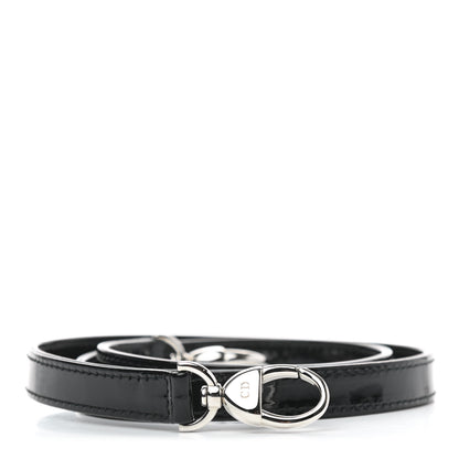 Christian Dior Patent Calfskin Lady Dior Shoulder Strap Black 1 of 3