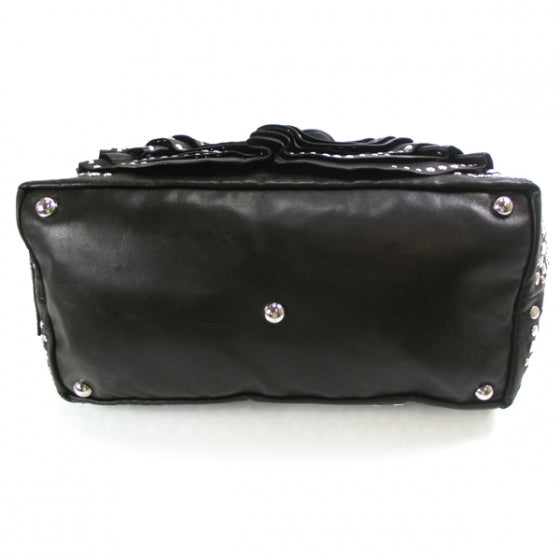 Valentino Garavani Leather Studded Petale Tote 4 of 10