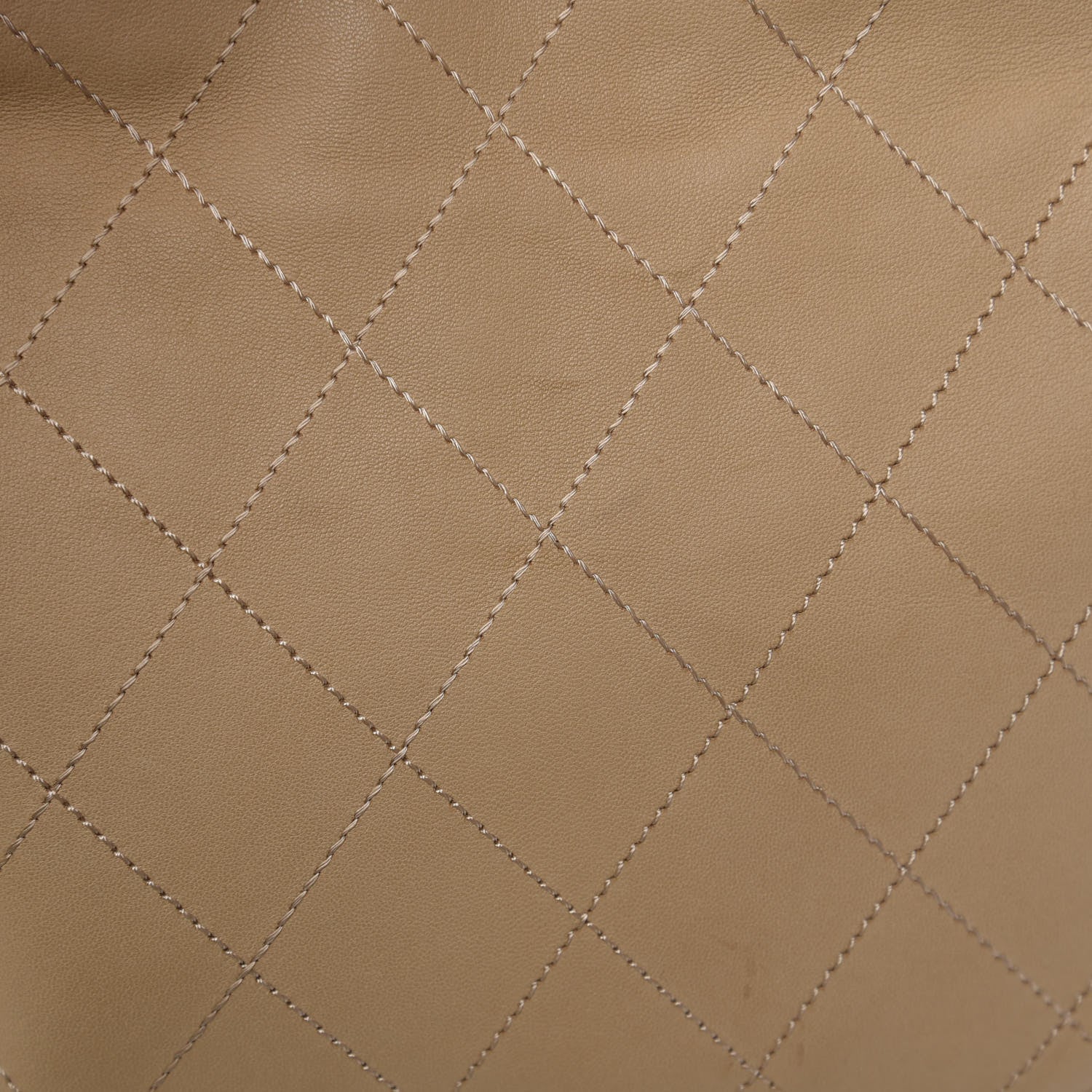 Chanel Lambskin Stitched Medium Ultimate Soft Tote Beige 12 of 13