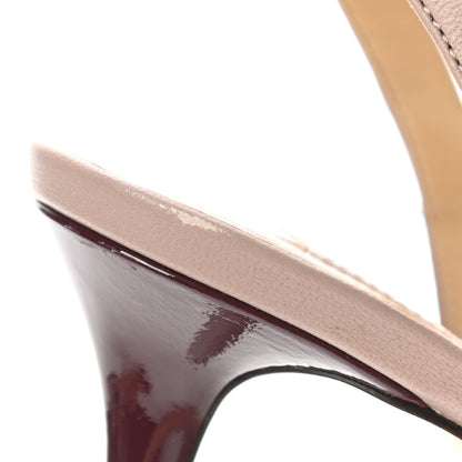 Valentino Garavani Patent Nappa Rockstud Ankle Strap 65mm Pumps 37 Rubin Poudre 8 of 8