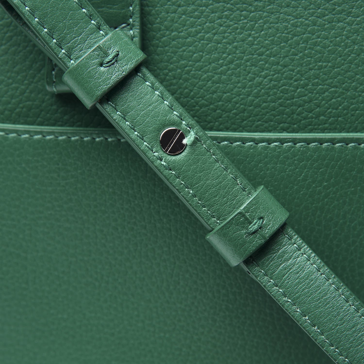 Chanel Grained Calfskin Mini Neo Executive Shopper Tote Green 11 of 13