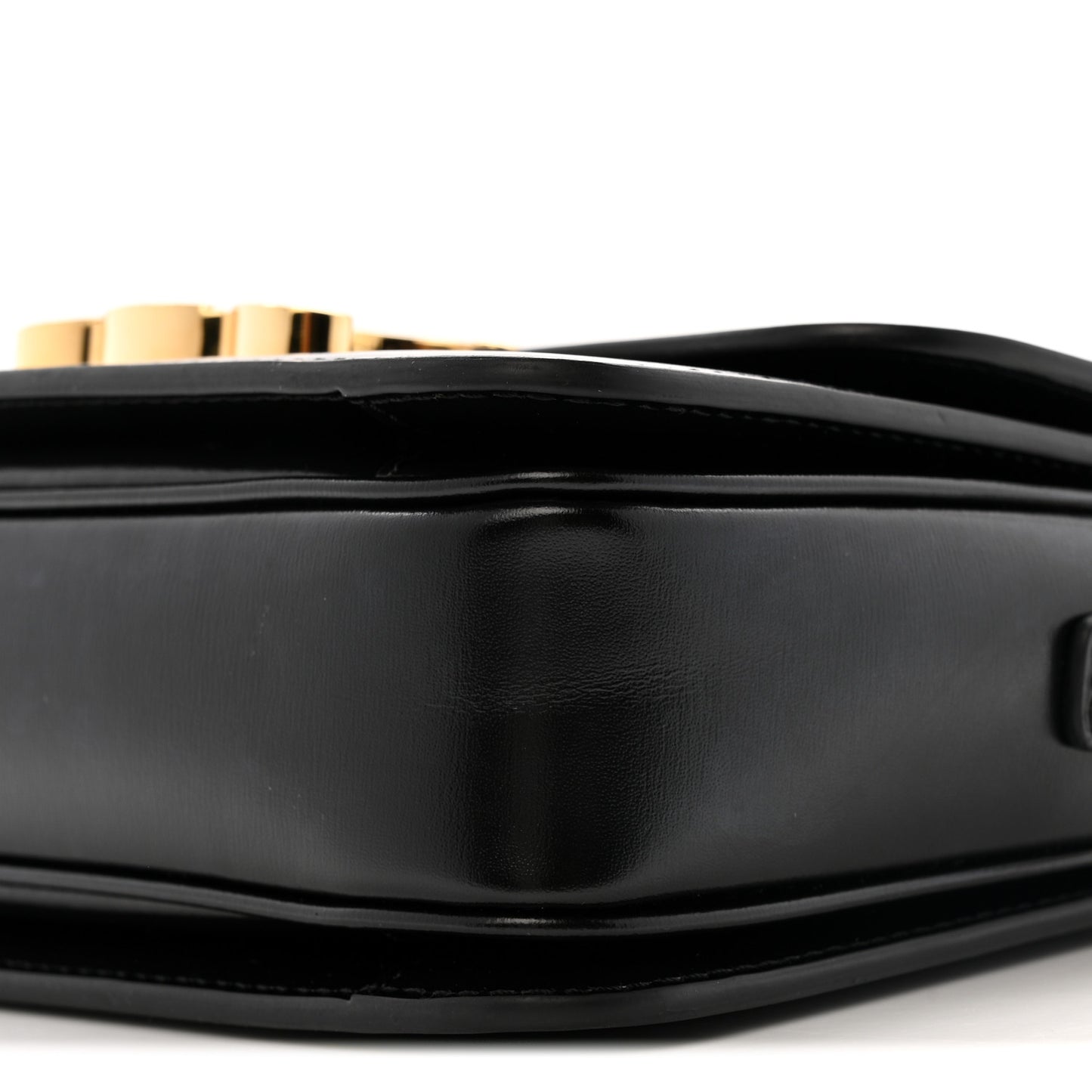 Shiny Calfskin Teen Triomphe Black