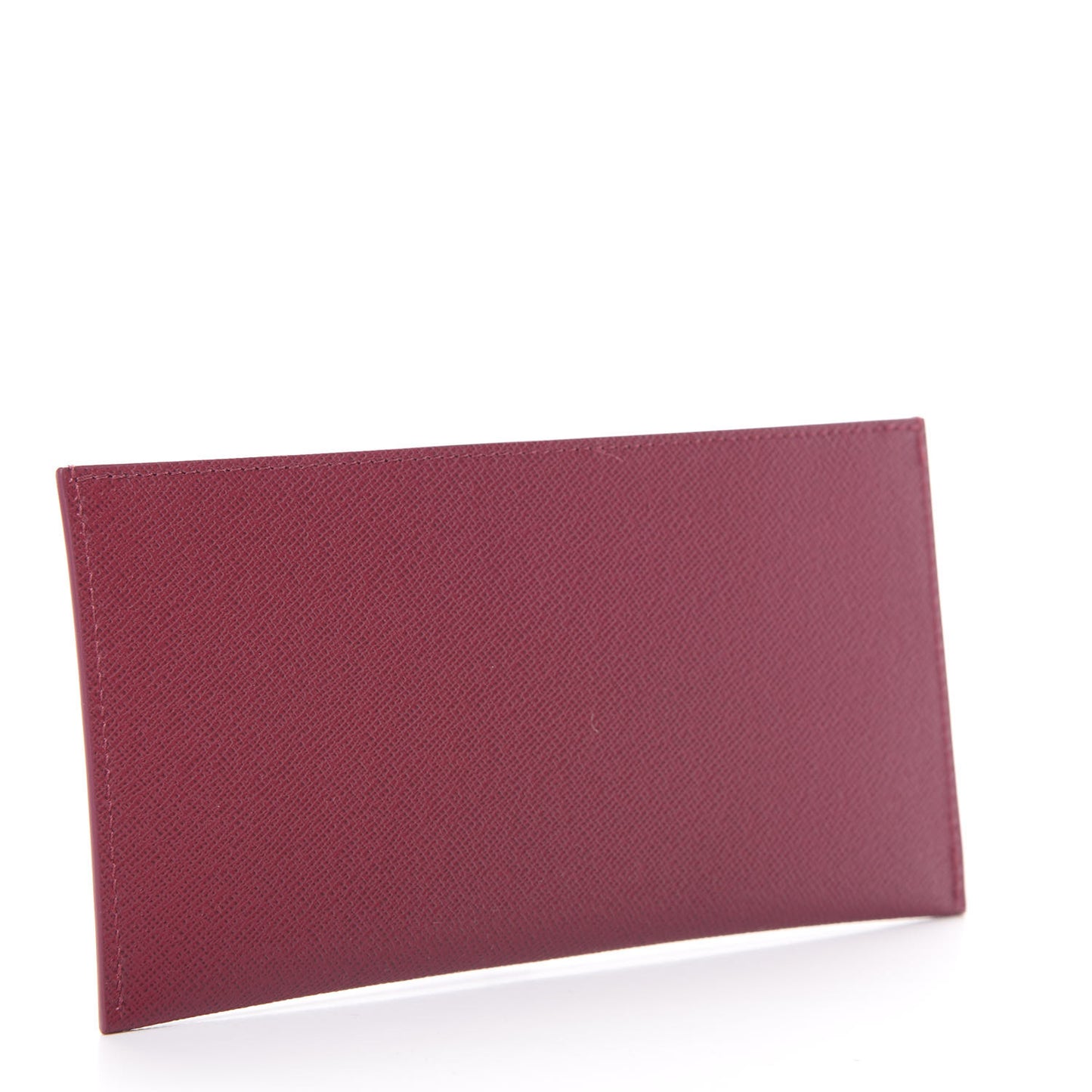 Calfskin Felicie Card Holder Insert Fuchsia