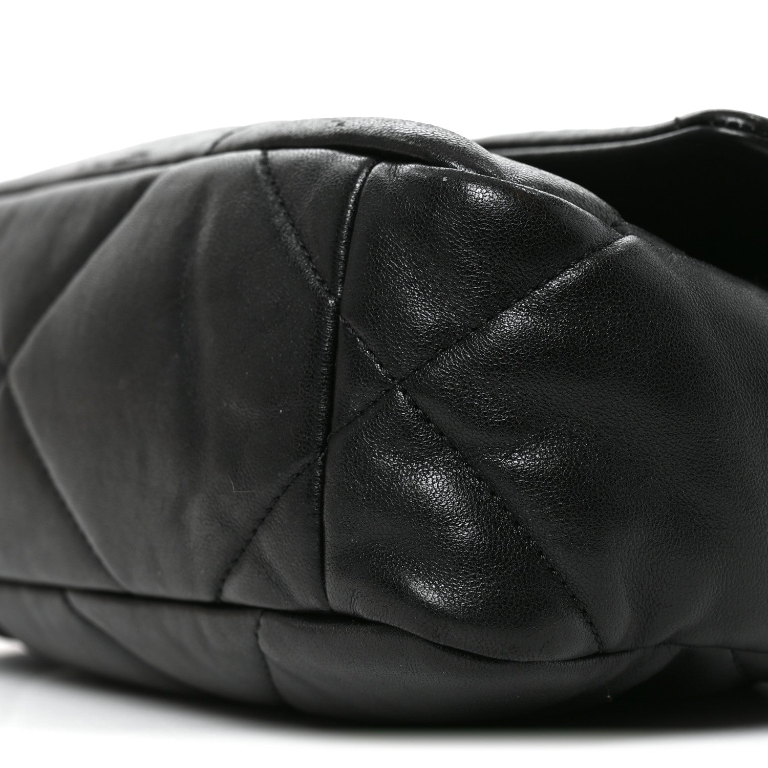 Chanel Lambskin Quilted Medium Chanel 19 Flap Black 10 of 10