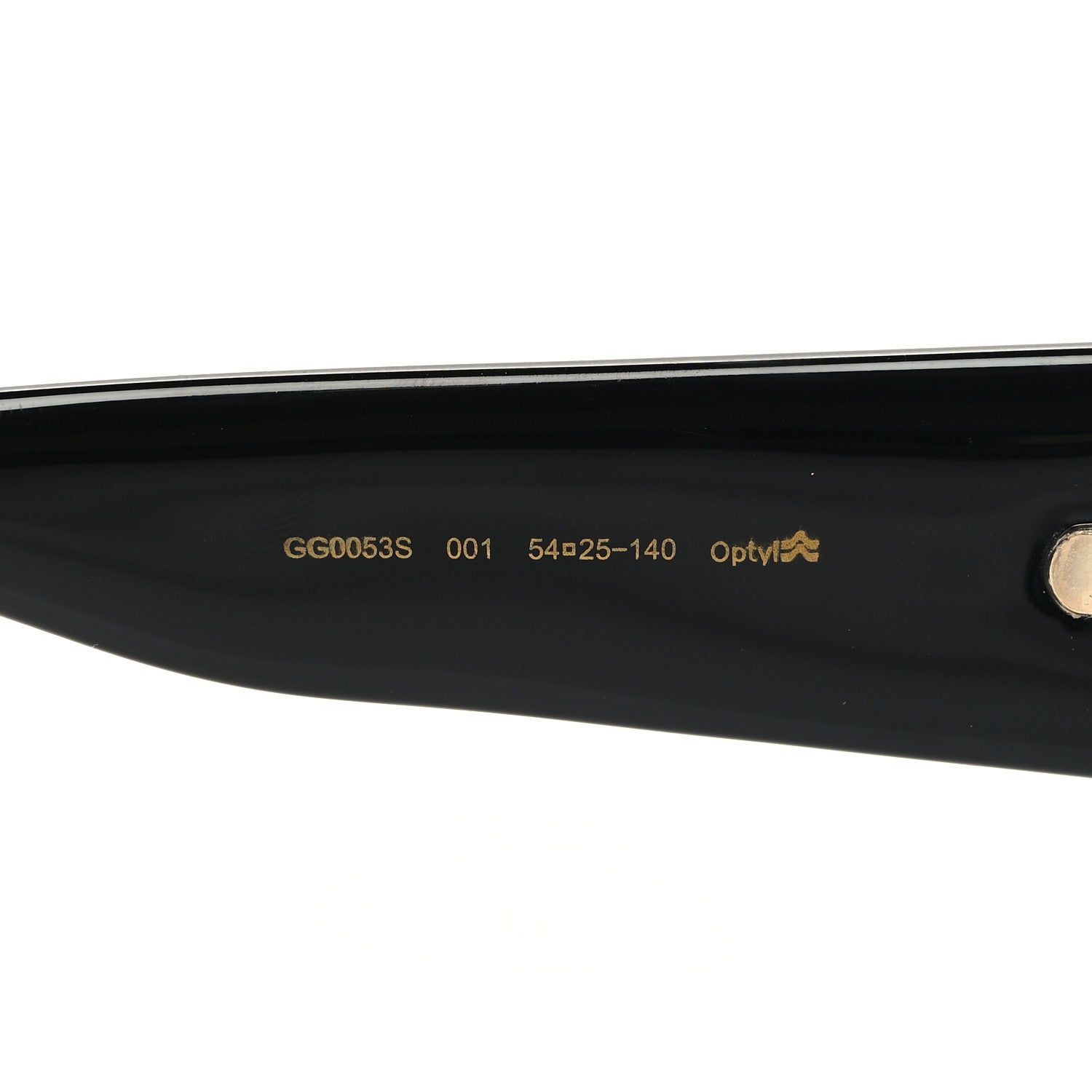 Gucci Acetate Square Frame Sunglasses GG0053S Black 6 of 8