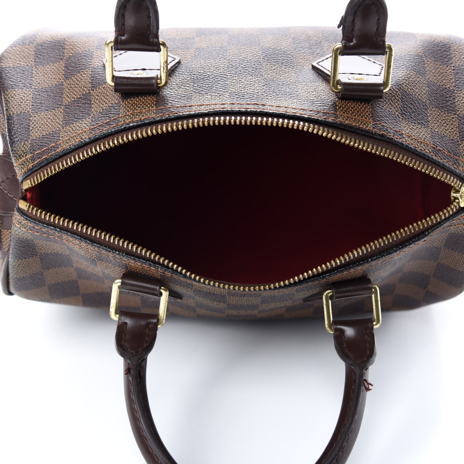 Louis Vuitton Damier Ebene Speedy 25 5 of 16