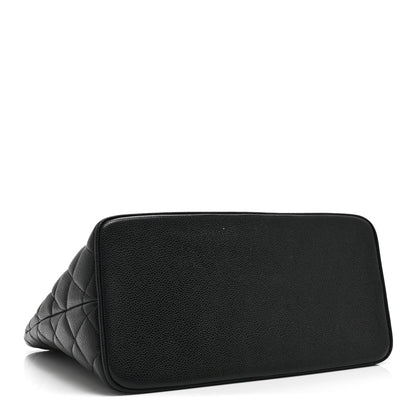 Chanel Caviar Quilted Medallion Tote Black 4 of 10
