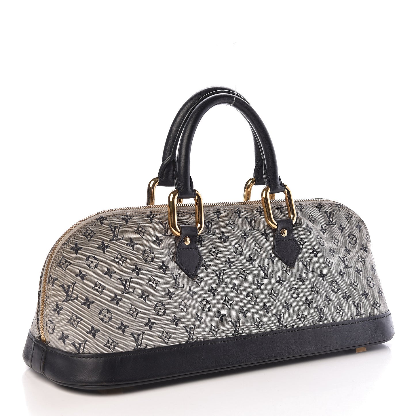 Mini Monogram Alma Long Blue