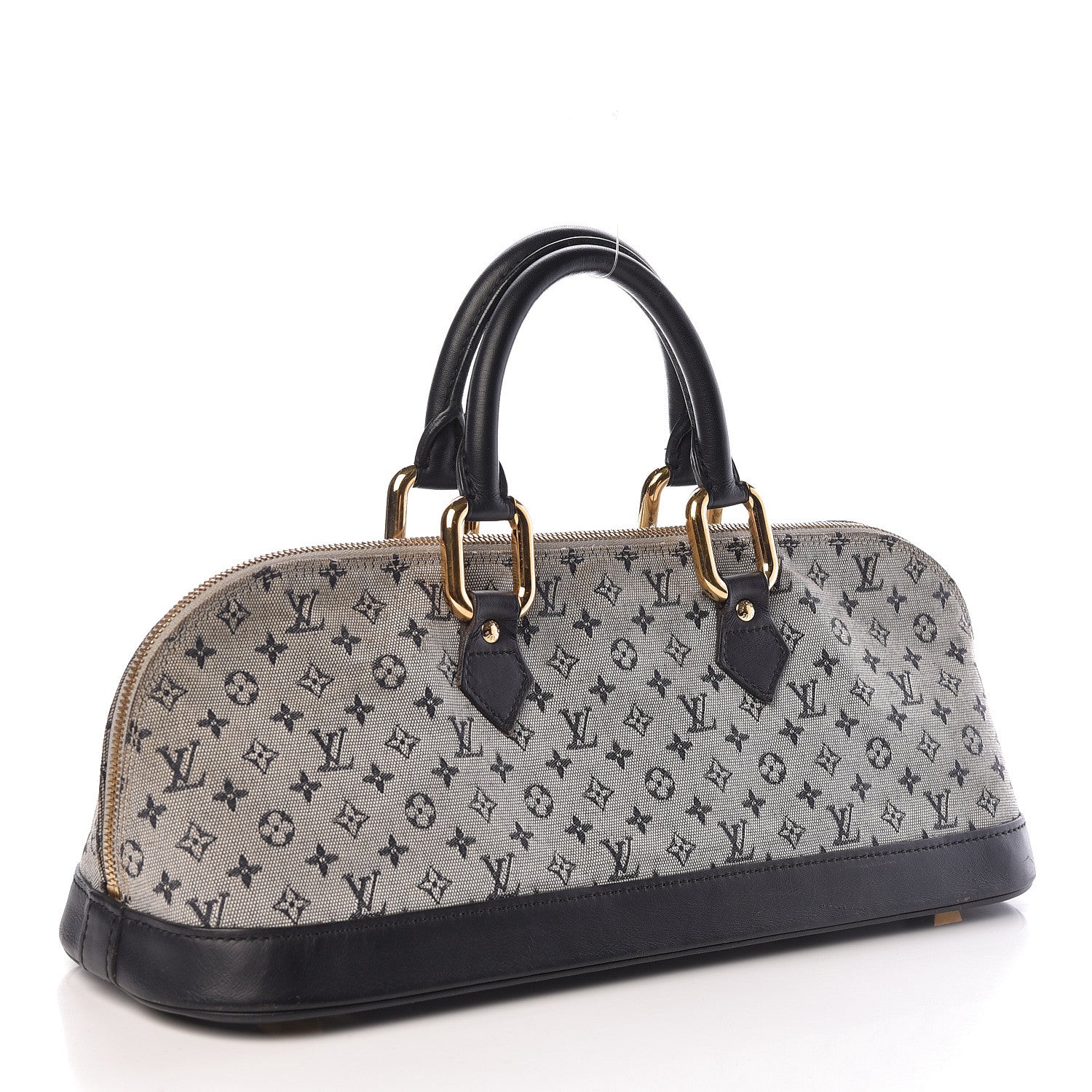 Louis Vuitton Mini Monogram Alma Long Blue 3 of 11