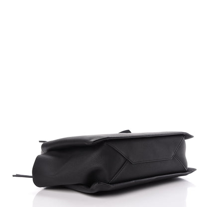 Celine Baby Grained Calfskin Medium Tri-Fold Bag Black 4 of 10