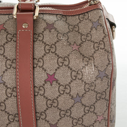 Gucci GG Supreme Stars Medium Joy Boston Pink 15 of 18