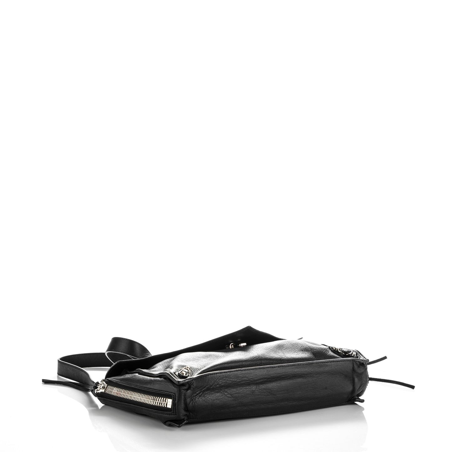 Calfskin Papier Sight Clutch Black