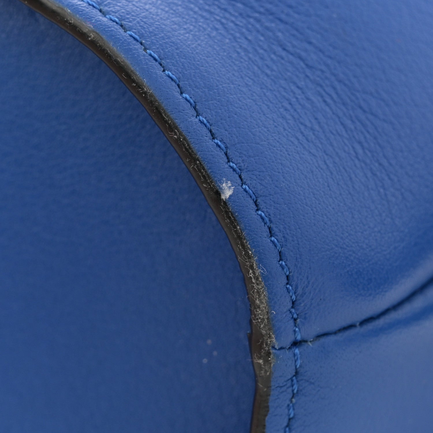Loewe Calfskin Mini Elephant Crossbody Bag Electric Blue 12 of 13