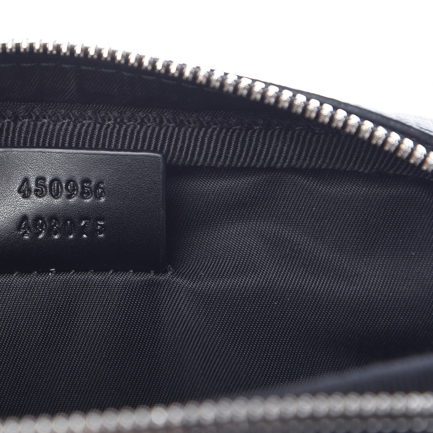GG Supreme Monogram Web Belt Bag Black