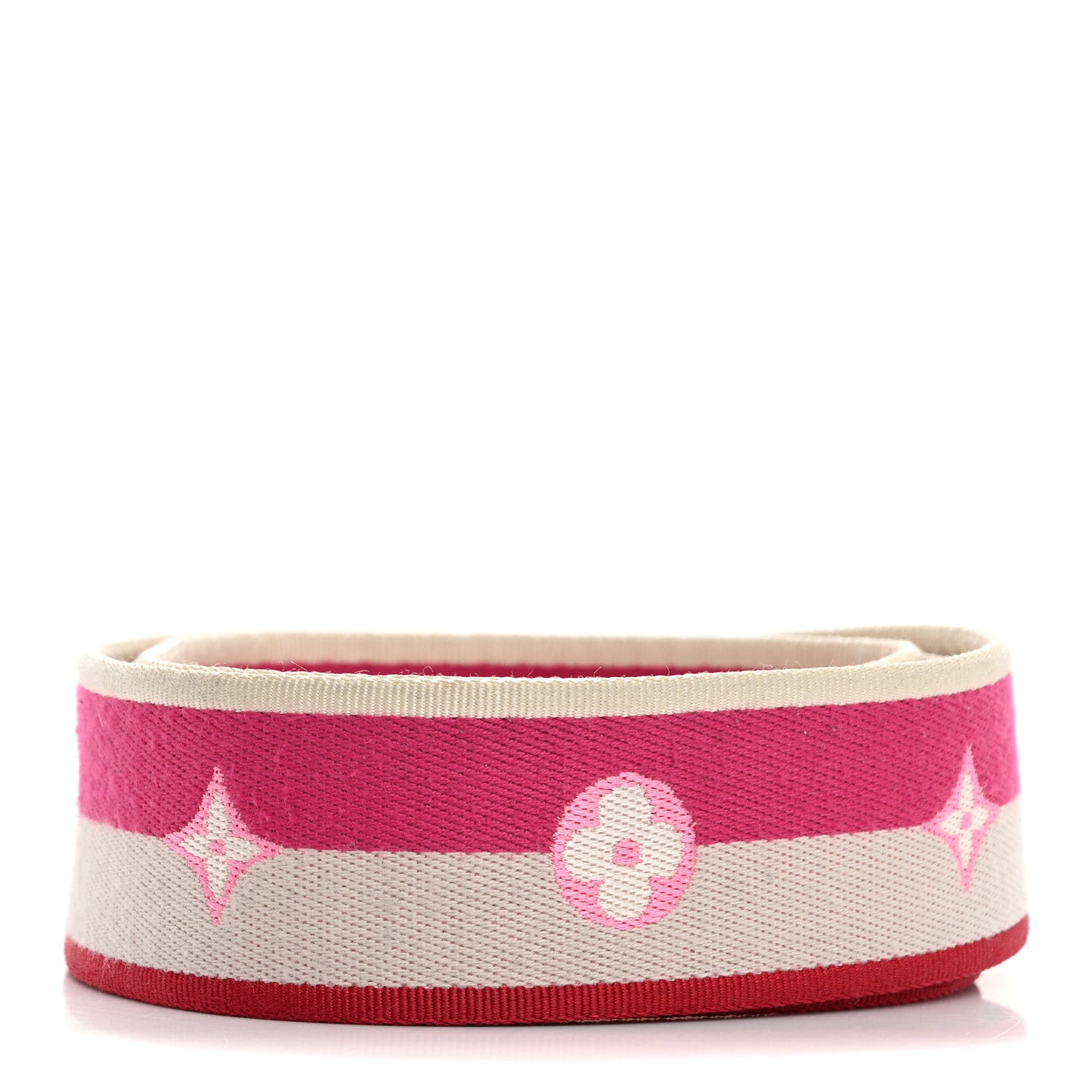Louis Vuitton Jacquard Speedy Bandouliere 20 Shoulder Strap Fuchsia 2 of 7