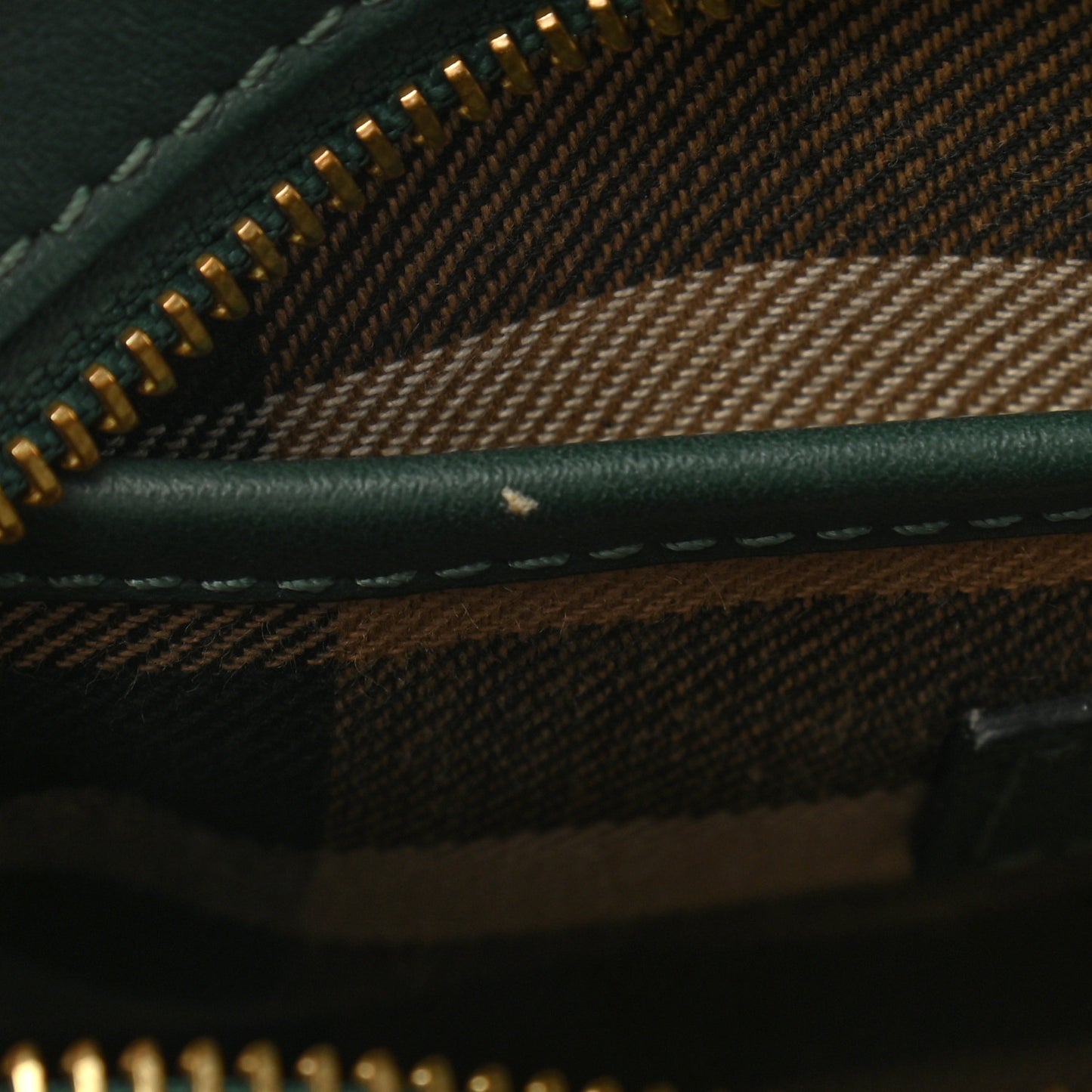 Soft Grain Calfskin Small Medley Crossbody Green