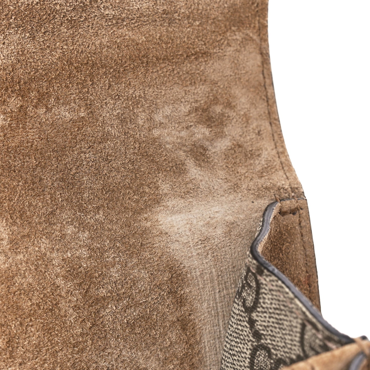 GG Supreme Monogram Small Dionysus Shoulder Bag Taupe