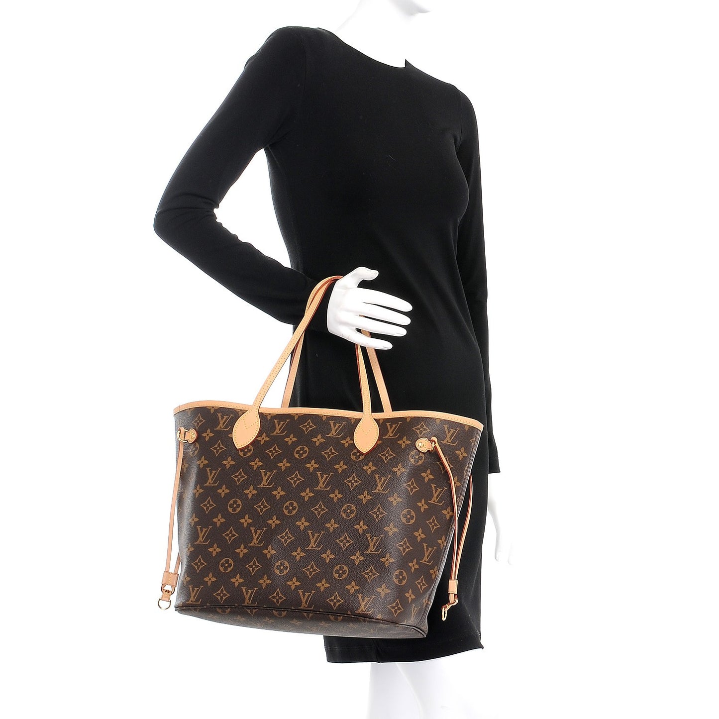 Monogram Neverfull MM Pivoine