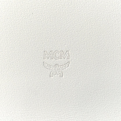 MCM Visetos Large Patricia Wallet On Chain White 6 of 9