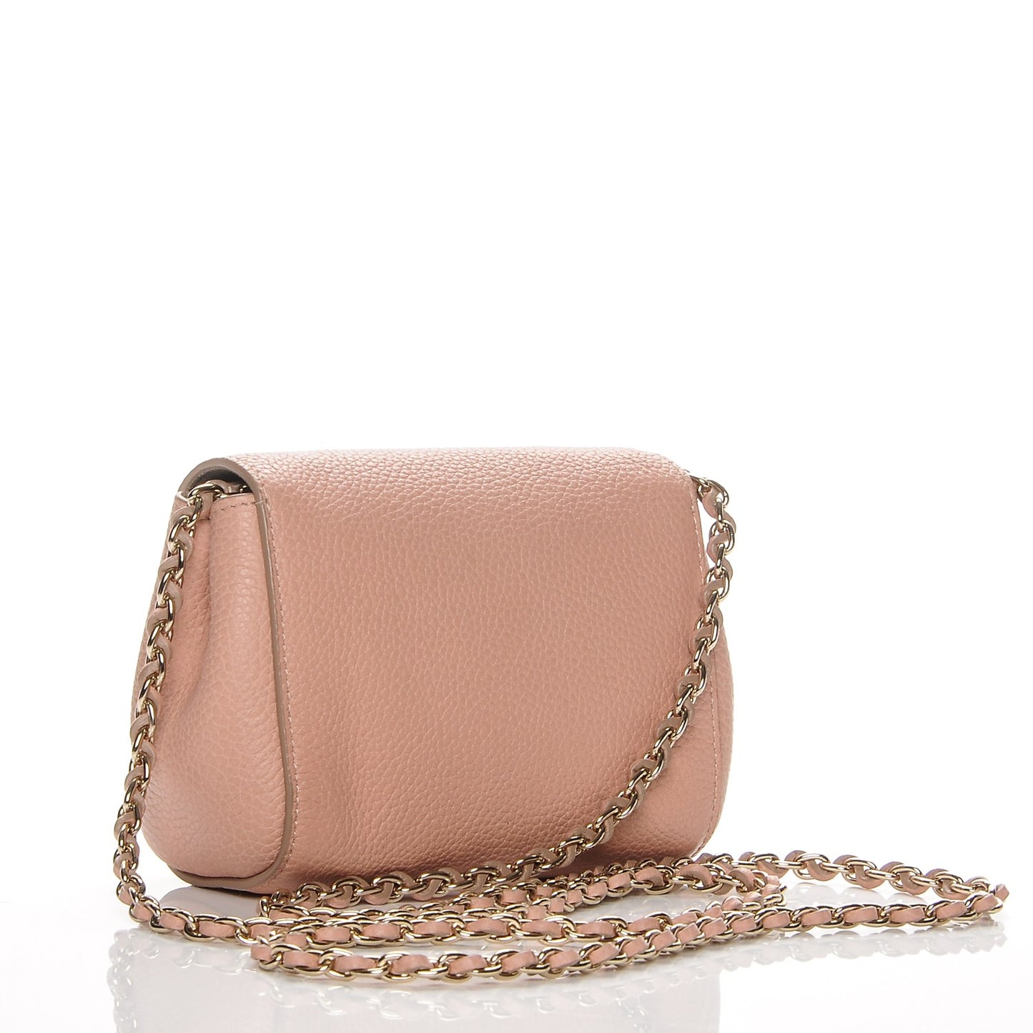 Natural Calfskin Mini Lily Blush