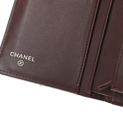 Chanel Caviar Quilted Yen Wallet Black 10 of 11