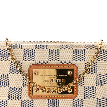 Louis Vuitton Damier Azur Eva Clutch 8 of 10