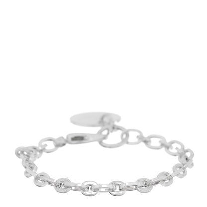 Gucci Sterling Silver Link Round Charm Bracelet 2 of 4