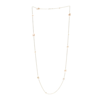 Tiffany 18K Yellow Gold Elsa Peretti Pearls By The Yard Sprinkle Necklace 3 of 6