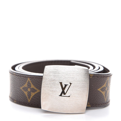 Louis Vuitton Monogram LV Cut Reversible Belt 80 32 1 of 7
