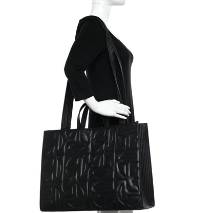 Telfar x MOOSE KNUCKLES Nylon Quilted Large Shopping Bag Black 2 of 10