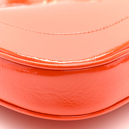 Gucci Patent Calfskin Small Jackie Shoulder Bag Orange 8 of 9