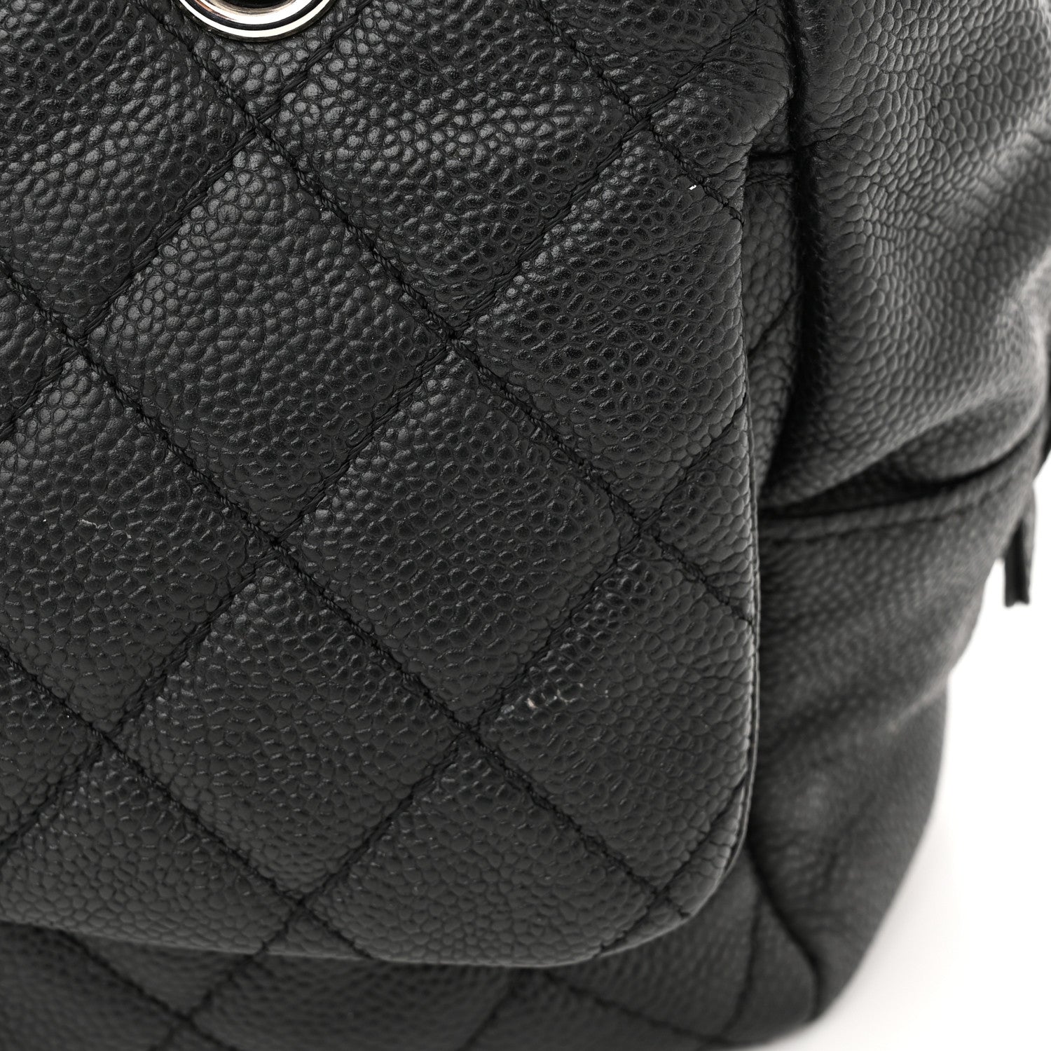 Chanel Caviar Quilted Travel Flap Tote Black 13 of 18