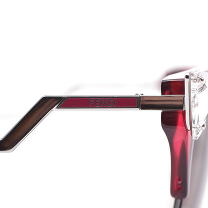 Fendi Iridia Sunglasses FF 0041/S Cherry Palladium 7 of 8