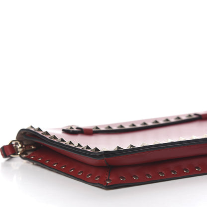 Valentino Garavani Nappa Rockstud Wristlet Clutch Rosso Valentino 6 of 8