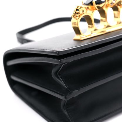 Alexander McQueen Calfskin Knuckle Crossbody Black 7 of 20