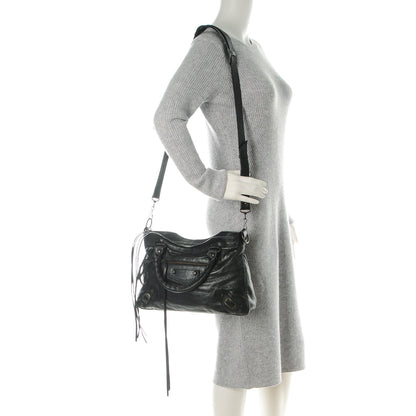 Balenciaga Agneau Classic Hardware Town Black 2 of 8