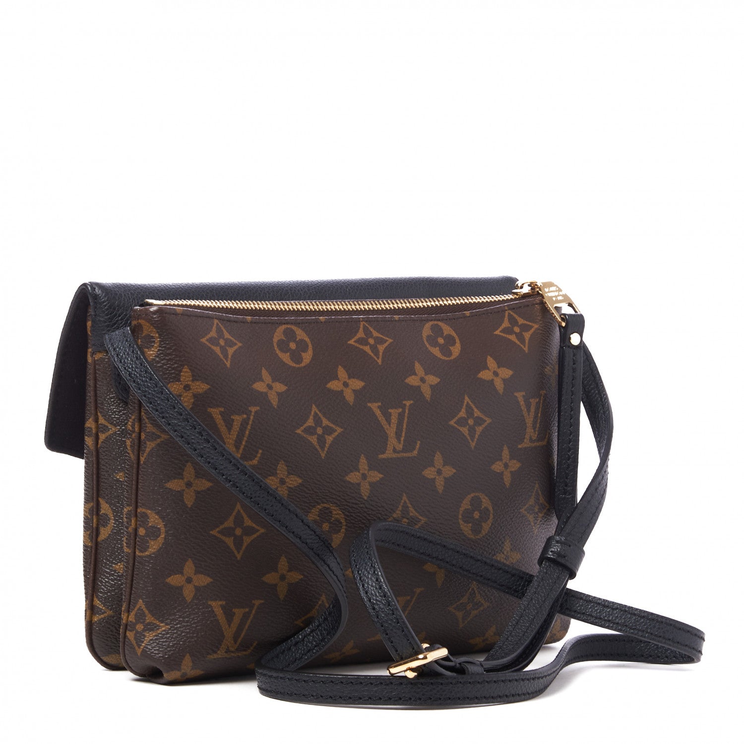 Louis Vuitton Monogram Twice Pochette Black 2 of 7