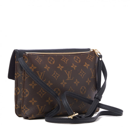 Louis Vuitton Monogram Twice Pochette Black 2 of 7