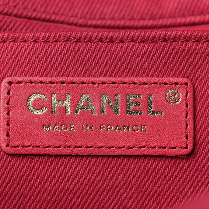 Chanel Denim Coco Flap Pink 6 of 14