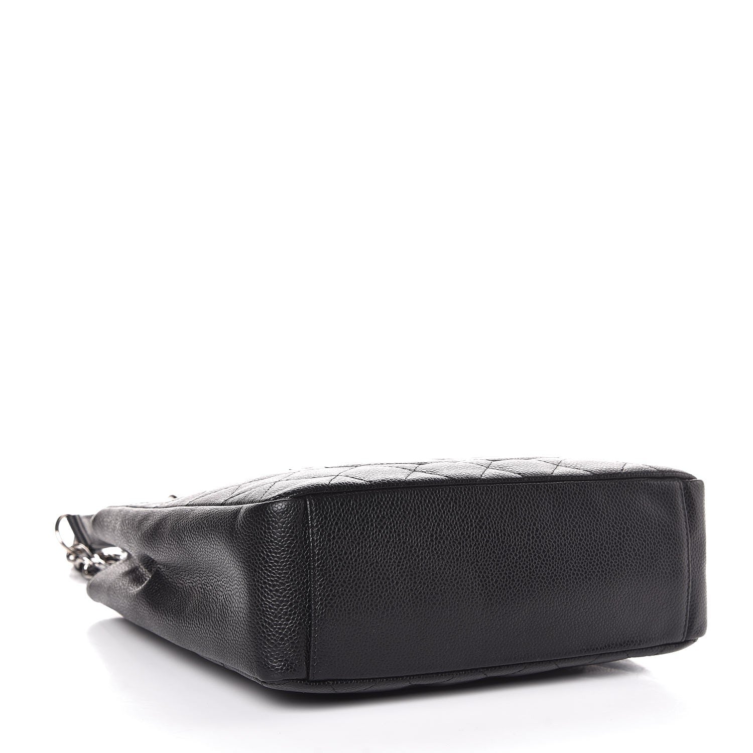Chanel Caviar Quilted Petit Shopping Tote PST Black 4 of 7