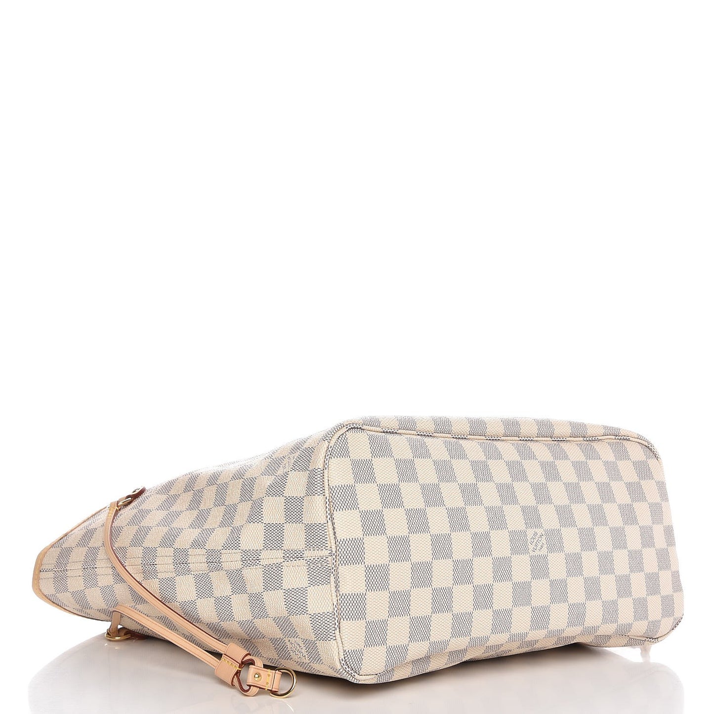 Damier Azur Neo Neverfull MM Rose Ballerine